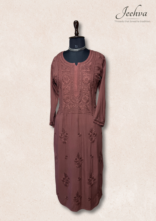 Rayon Long Kurti