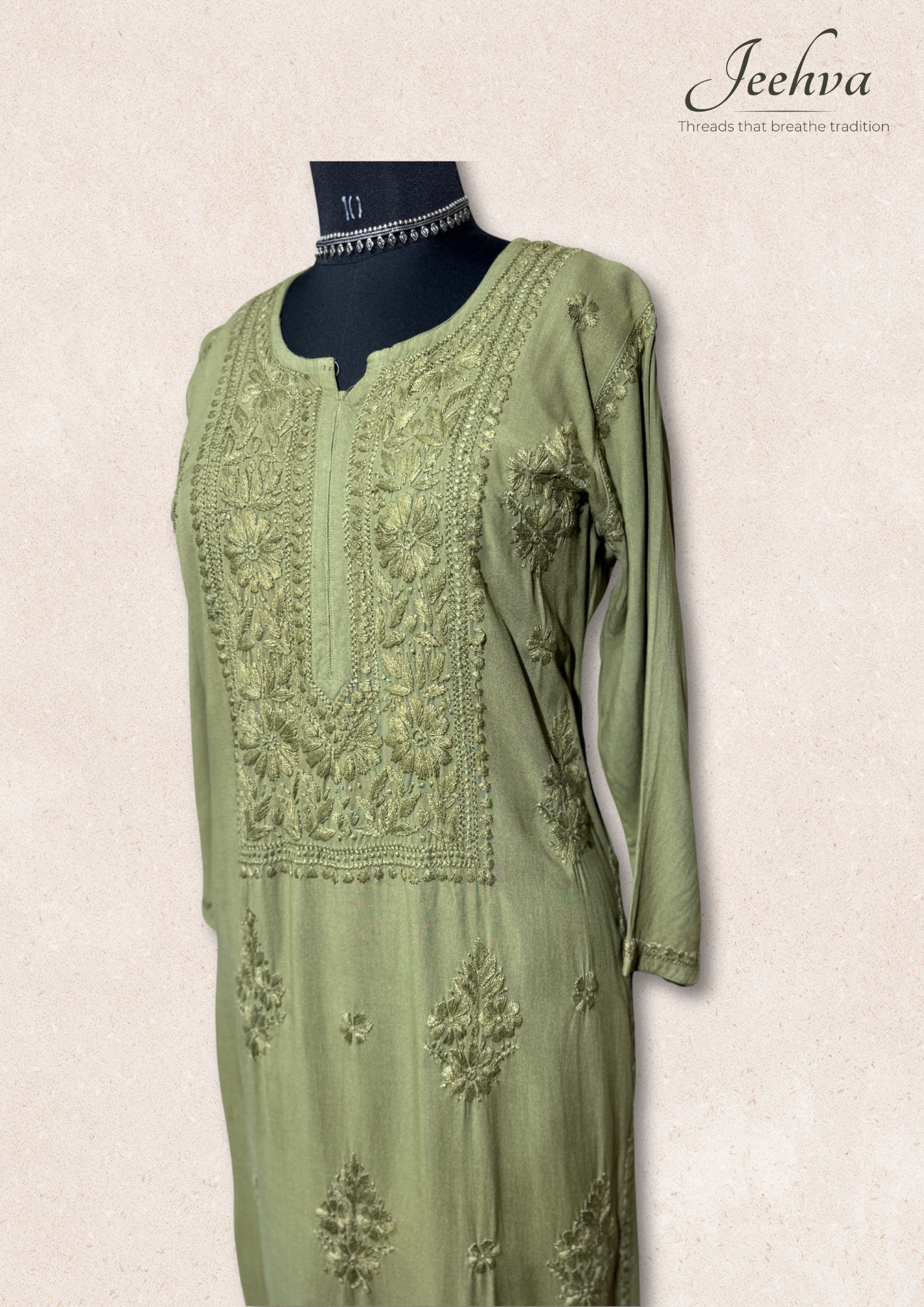 Rayon Long Kurti