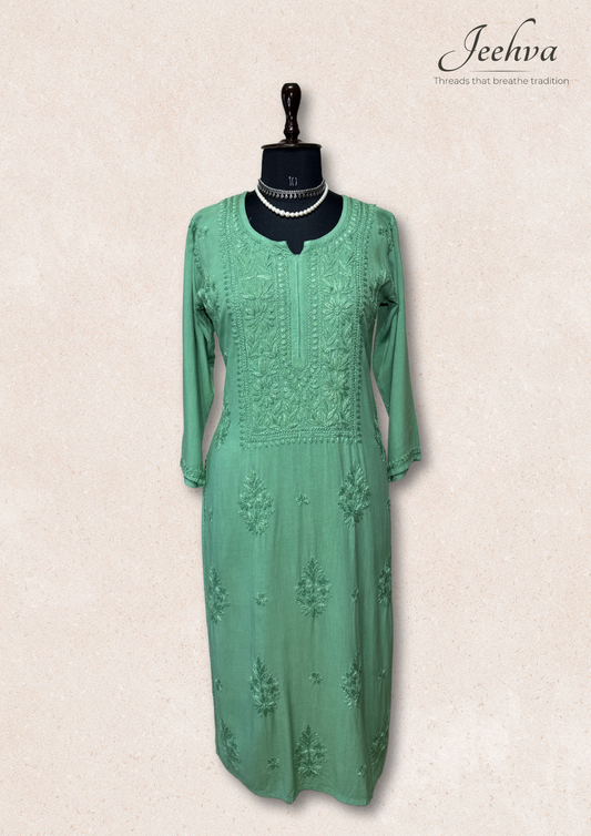 Rayon Long Kurti
