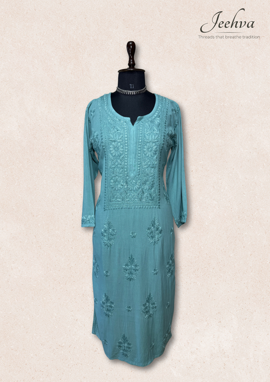 Rayon Long Kurti