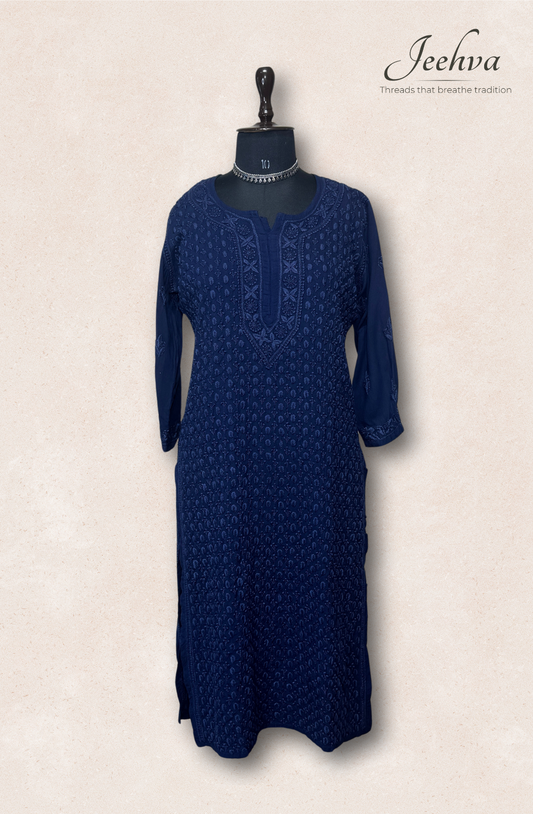 Cotton Rayon Long Kurti