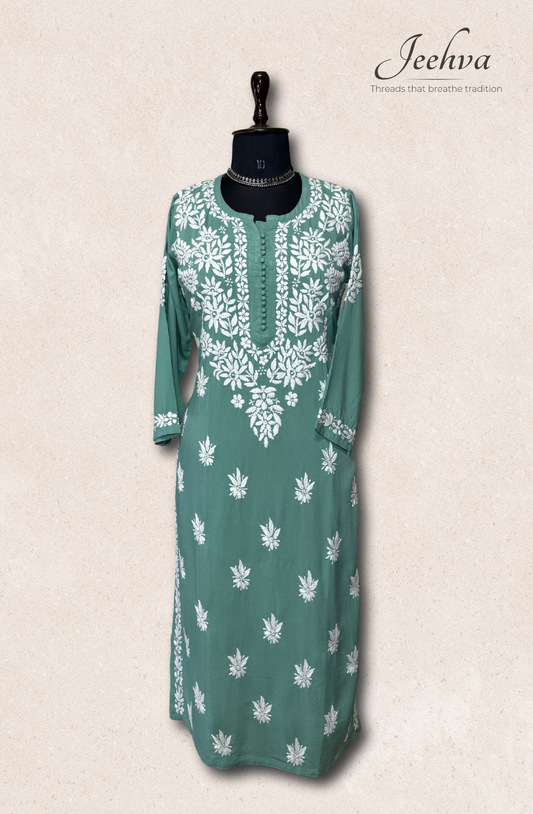 Rayon Long Kurti
