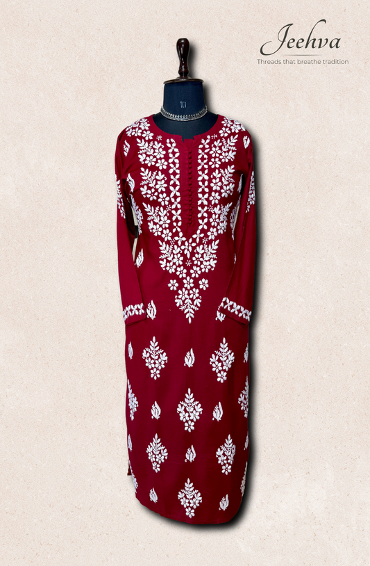 Rayon Long Kurti