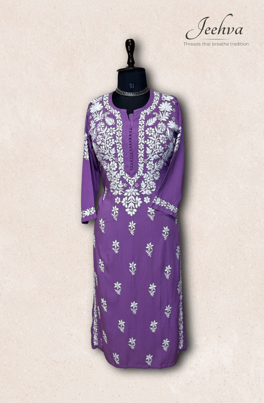 Rayon Long Kurti