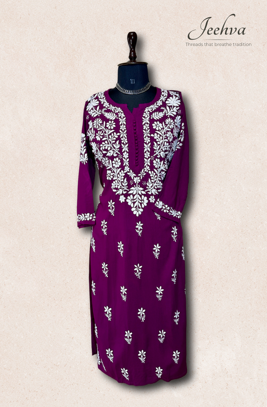 Rayon Long Kurti