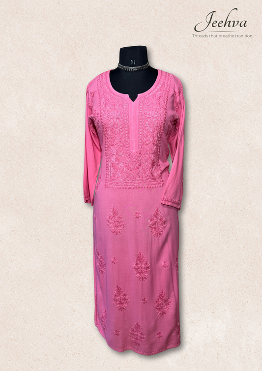 Rayon Long Kurti