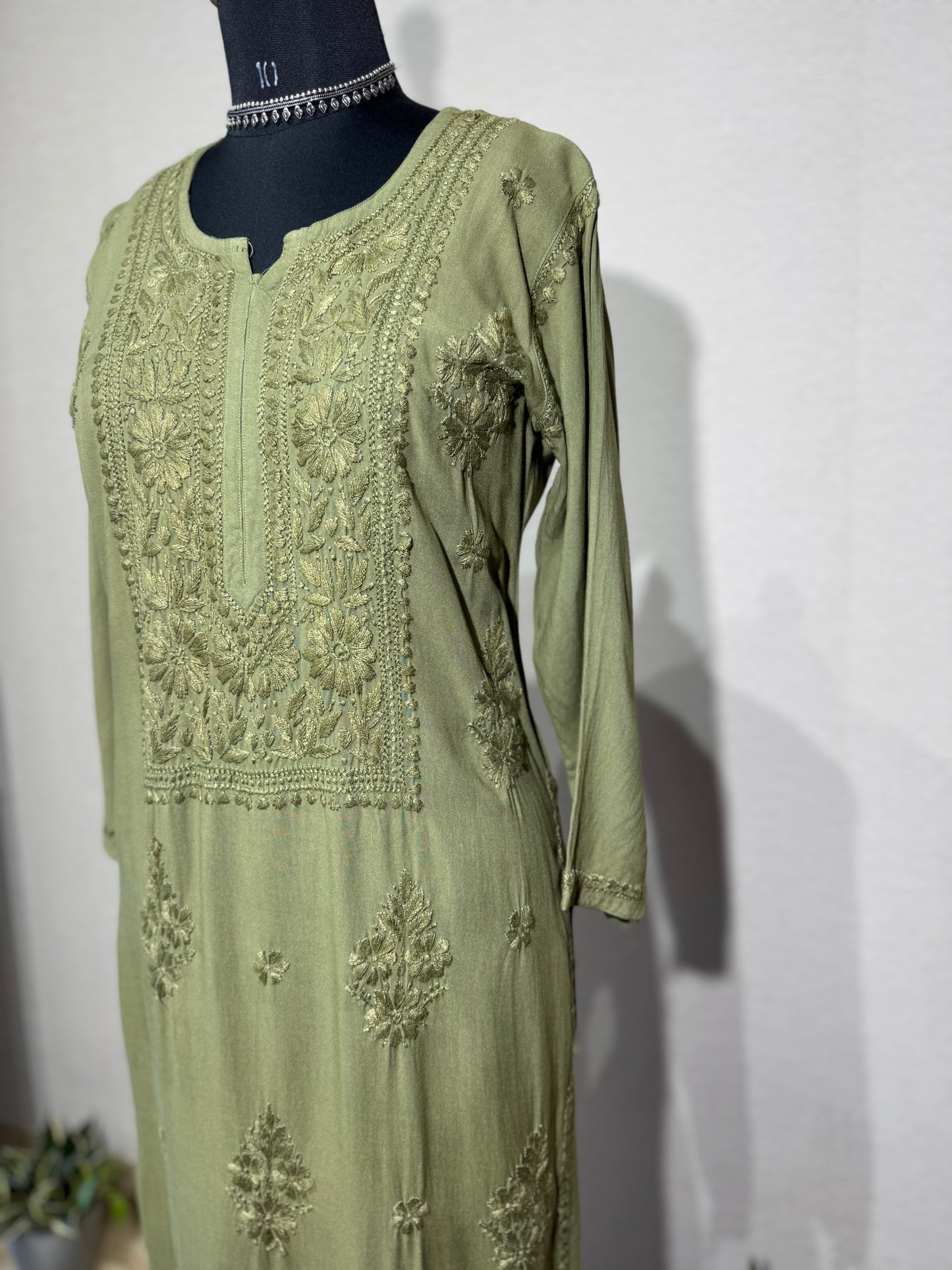 Rayon Long Kurti