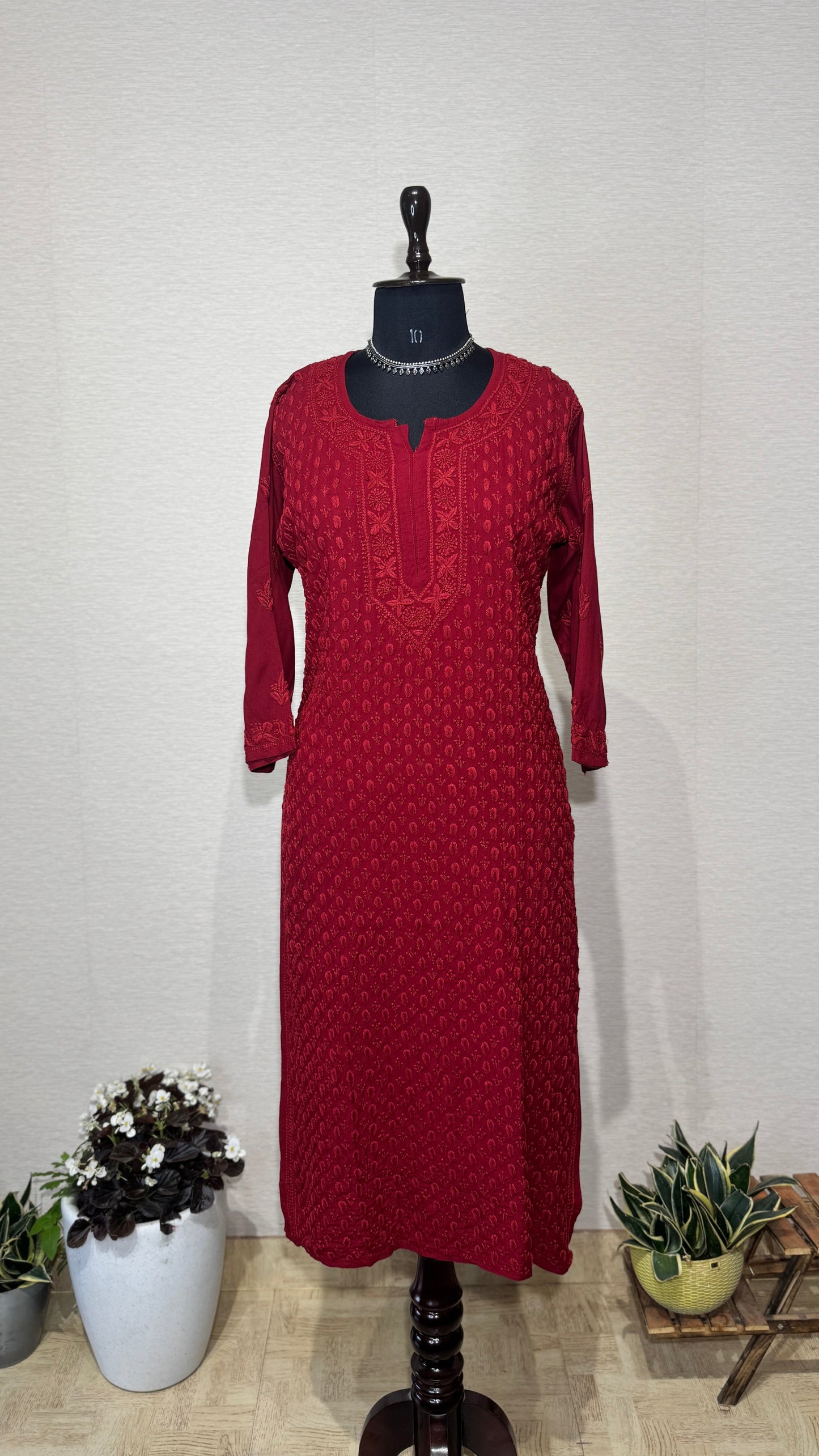 Cotton Rayon Long Kurti