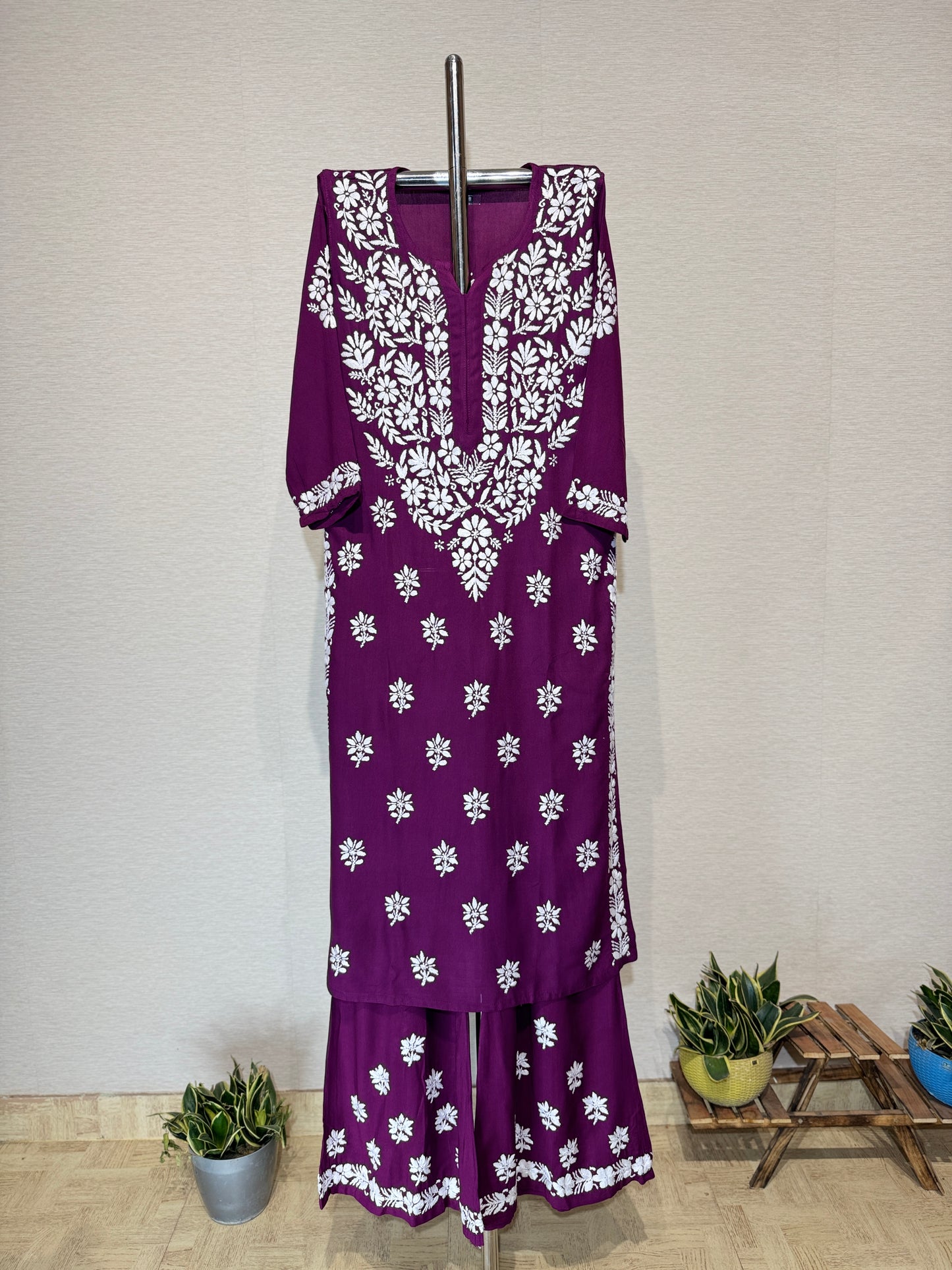 Rayon Palazzo Set