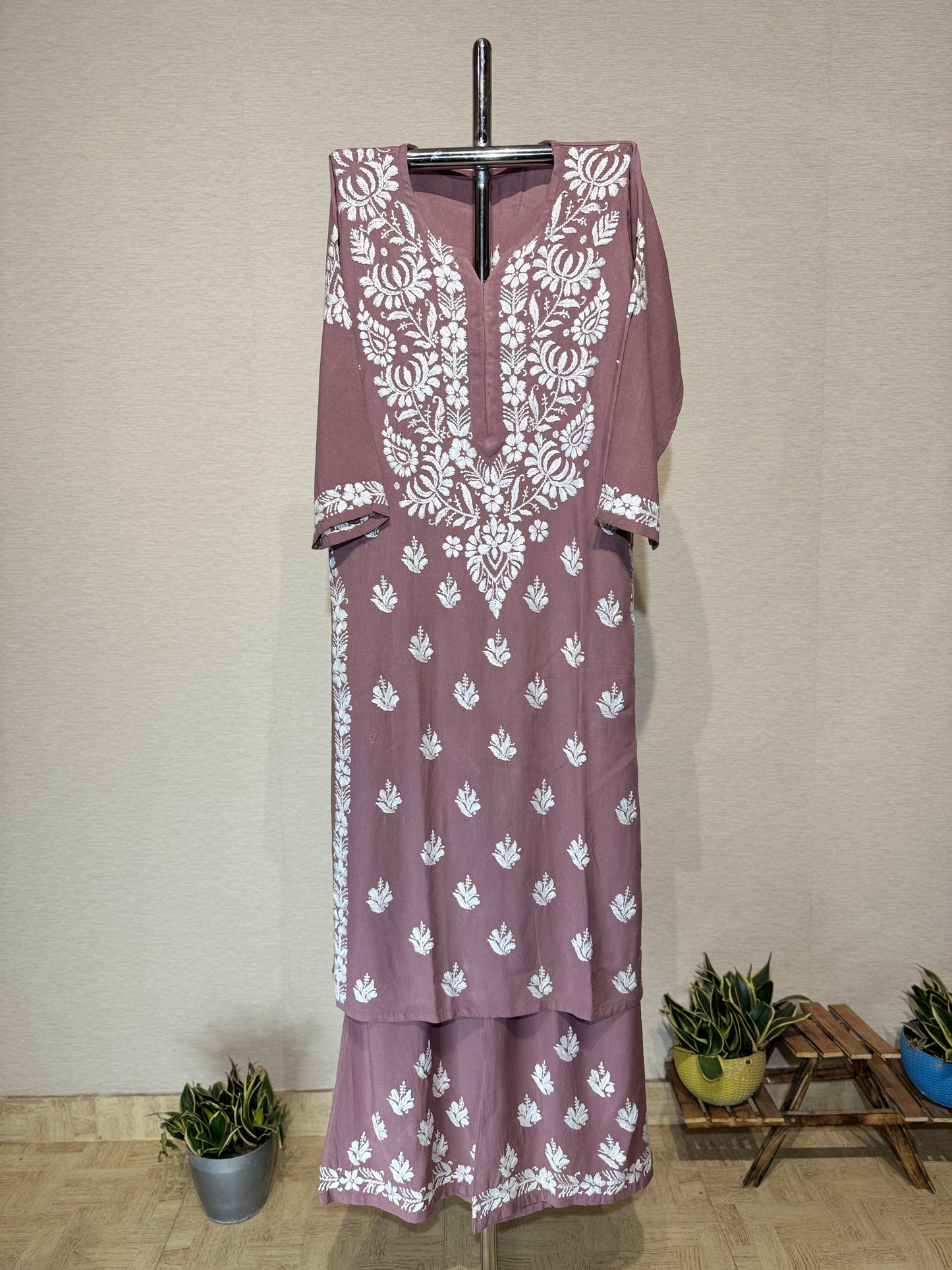 Rayon Palazzo Set
