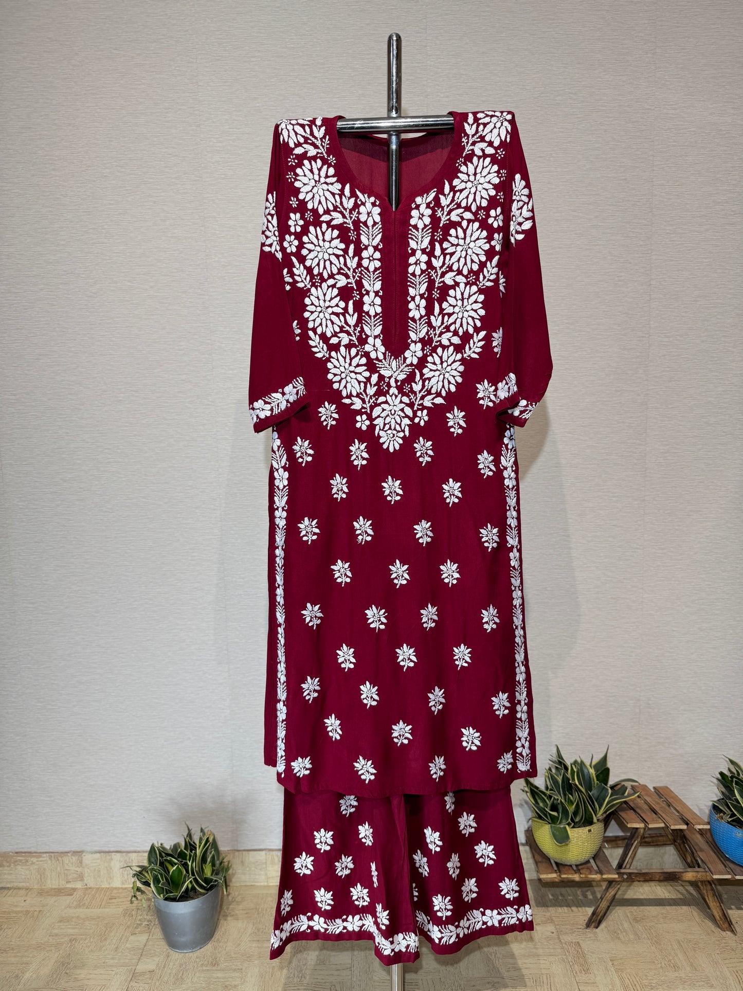 Rayon Palazzo Set
