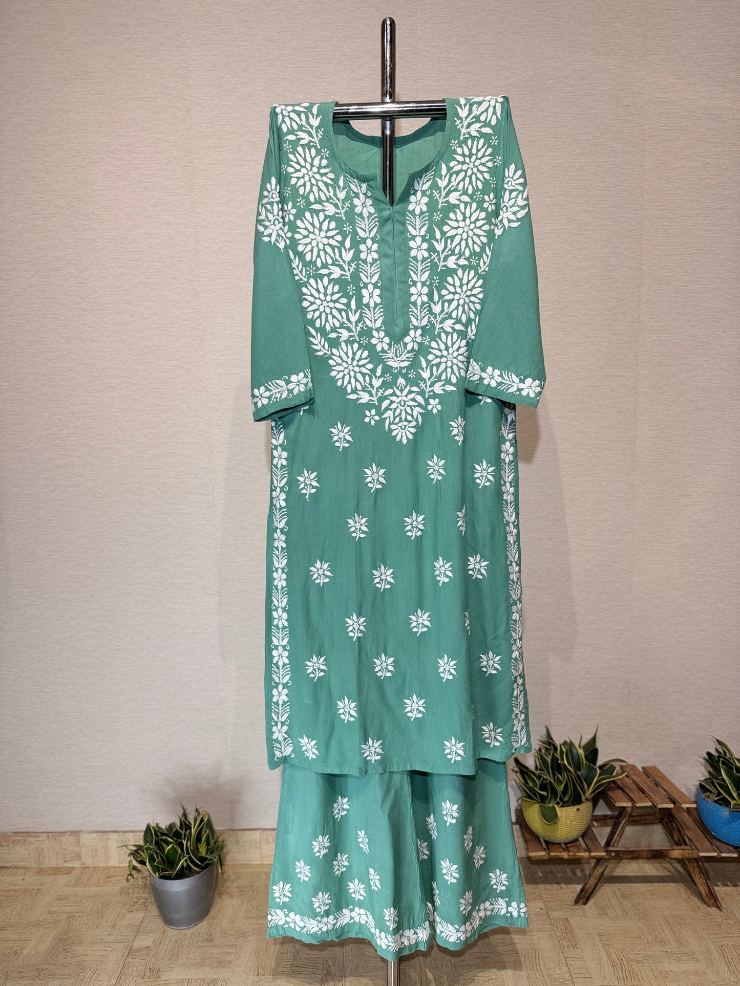 Rayon Palazzo Set