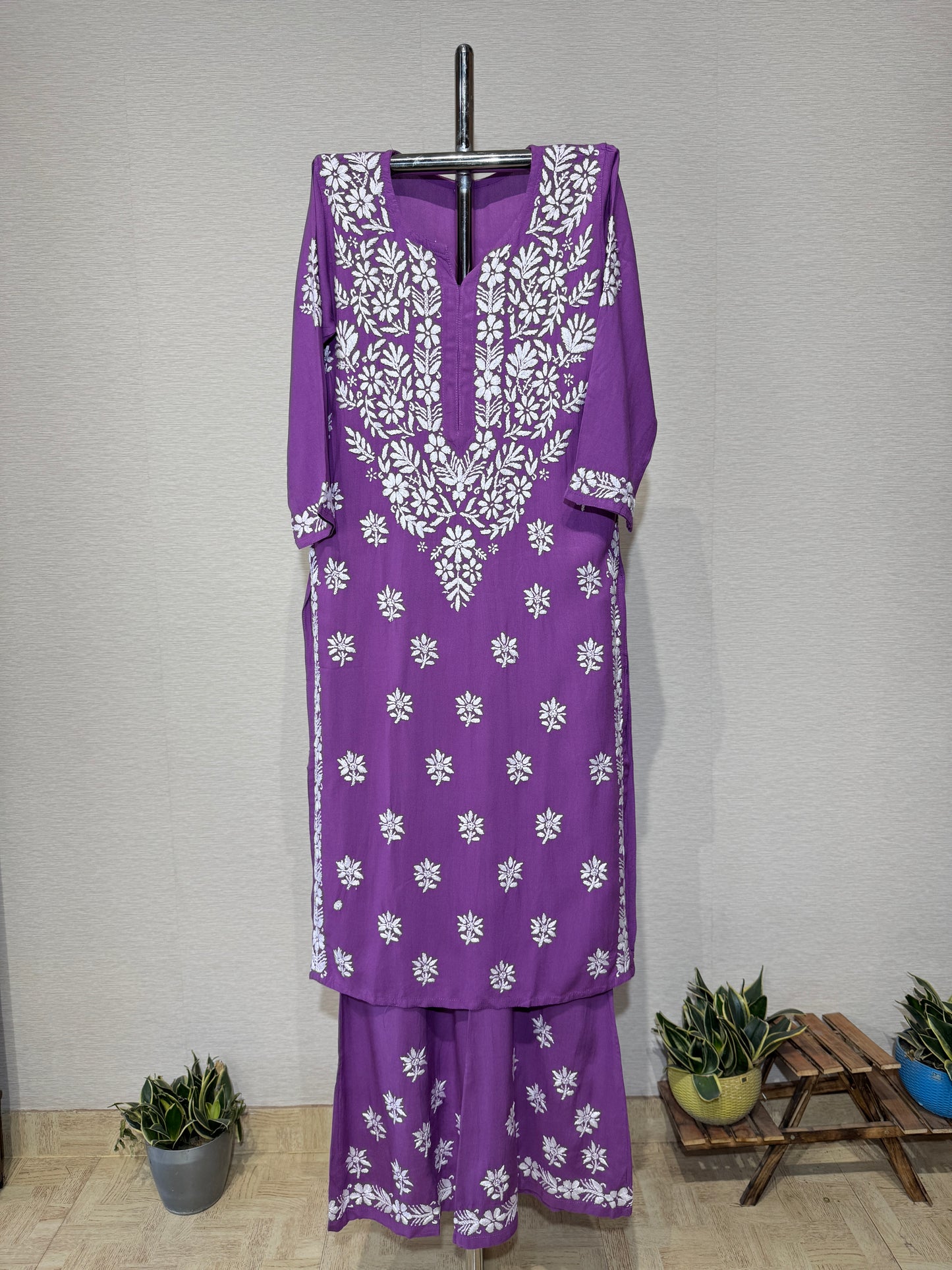 Rayon Palazzo Set