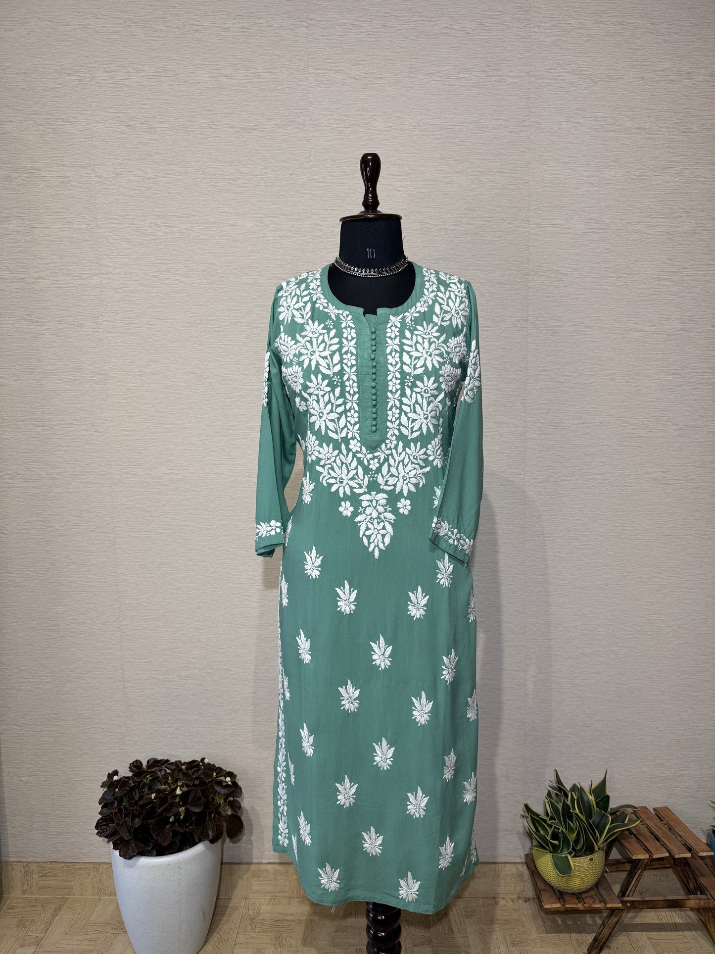 Rayon Long Kurti