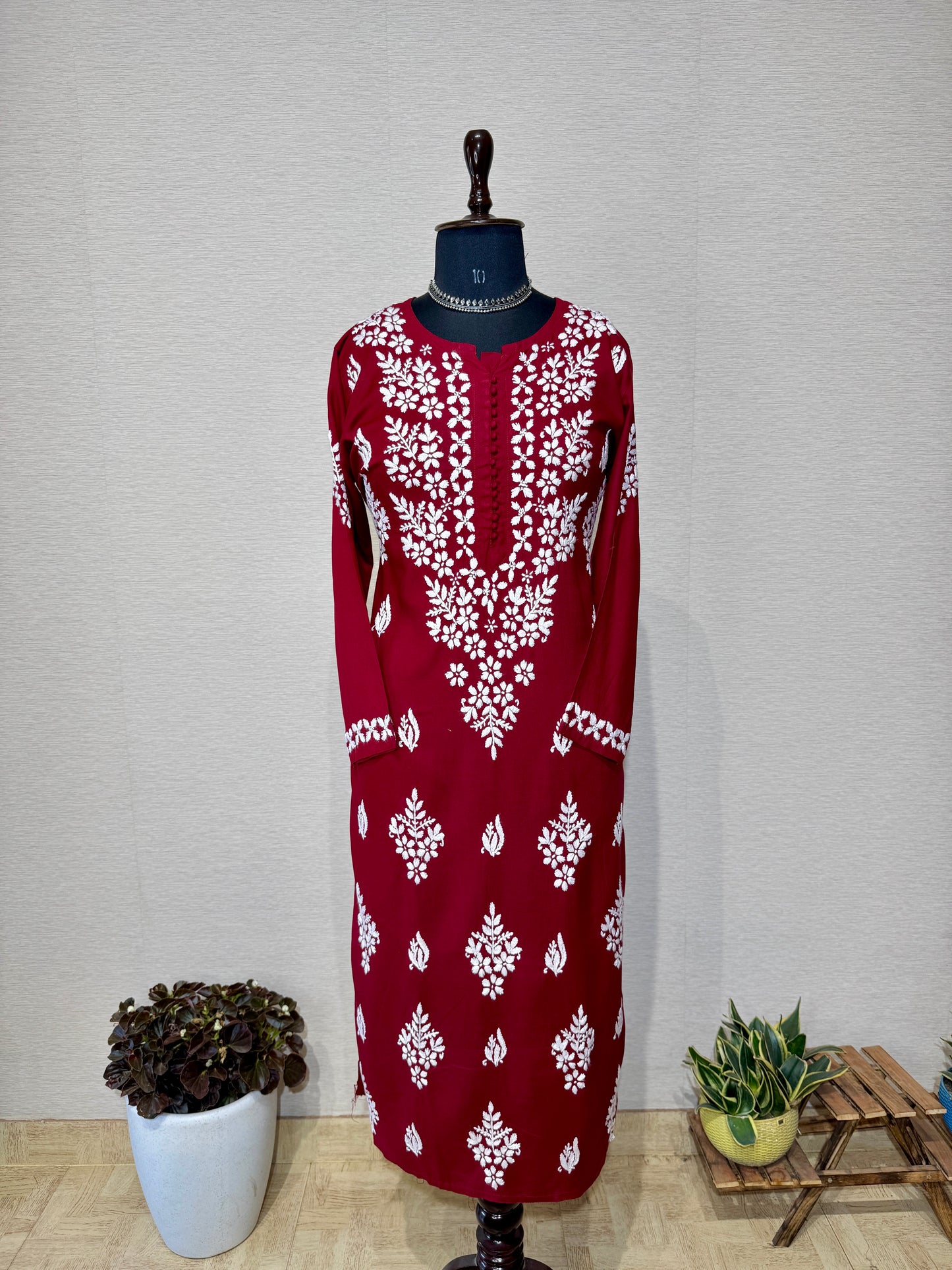 Rayon Long Kurti