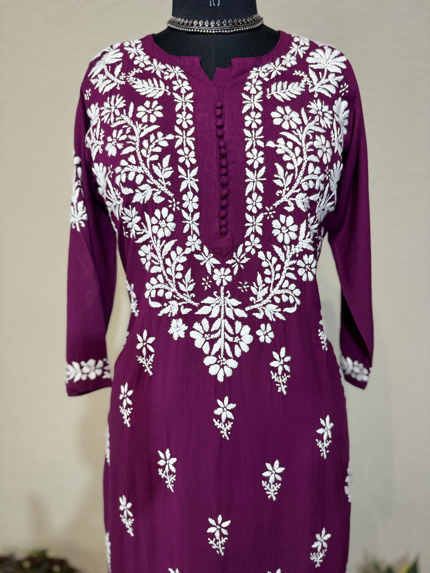 Rayon Long Kurti