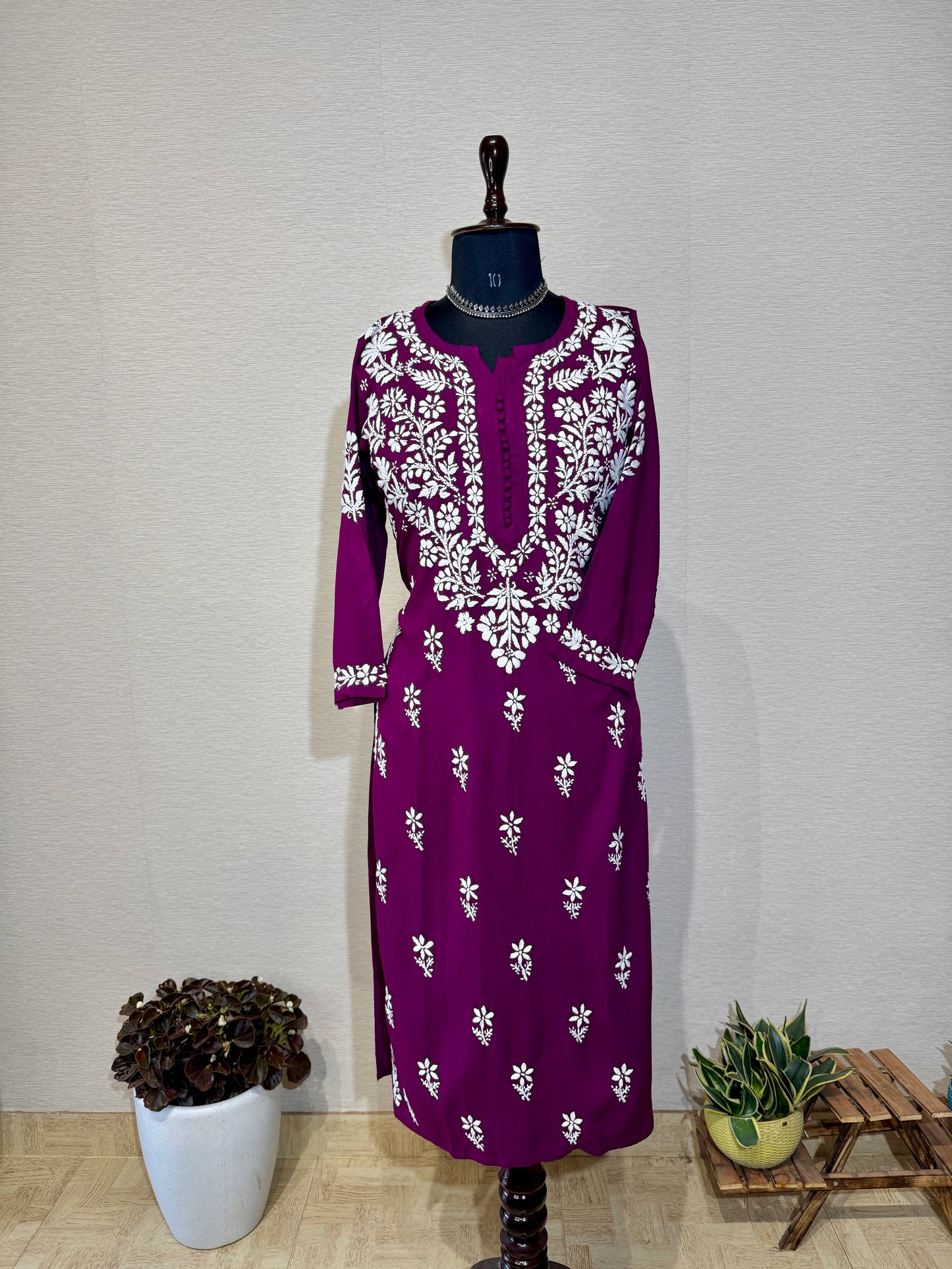 Rayon Long Kurti