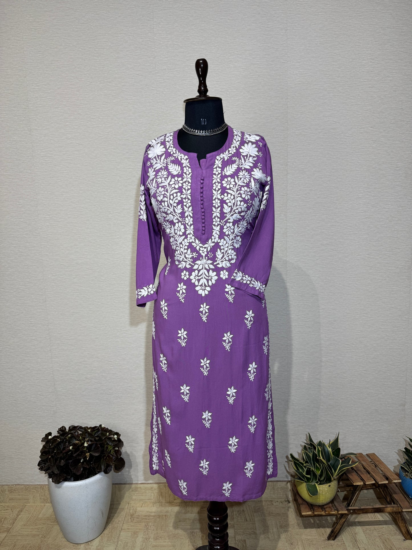 Rayon Long Kurti