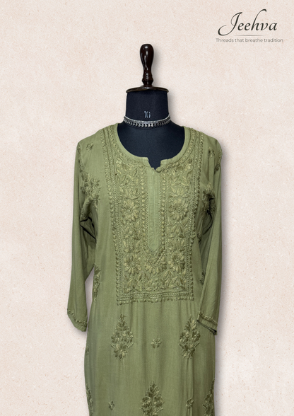 Rayon Long Kurti