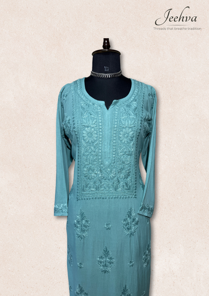 Rayon Long Kurti