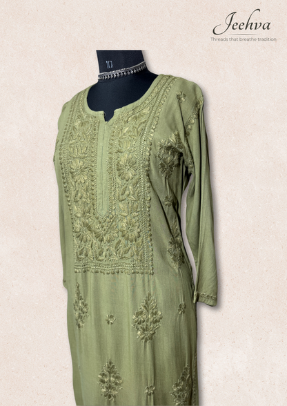 Rayon Long Kurti