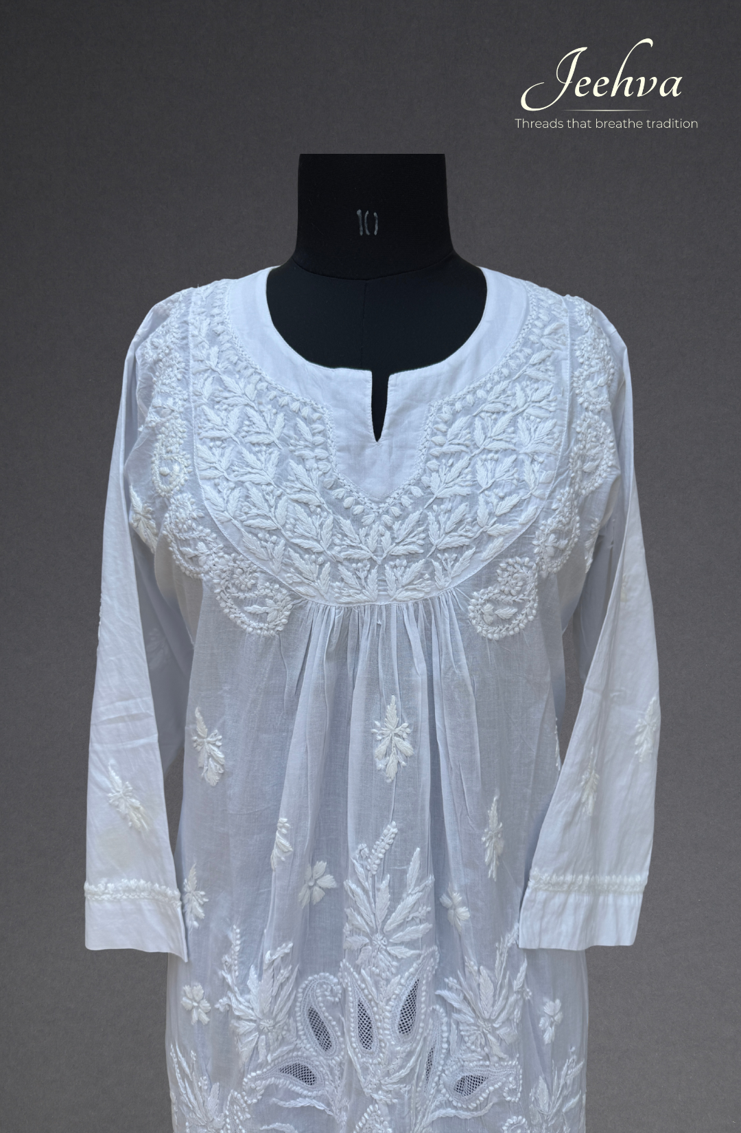 Mid Length Umbrella Cotton Kurti