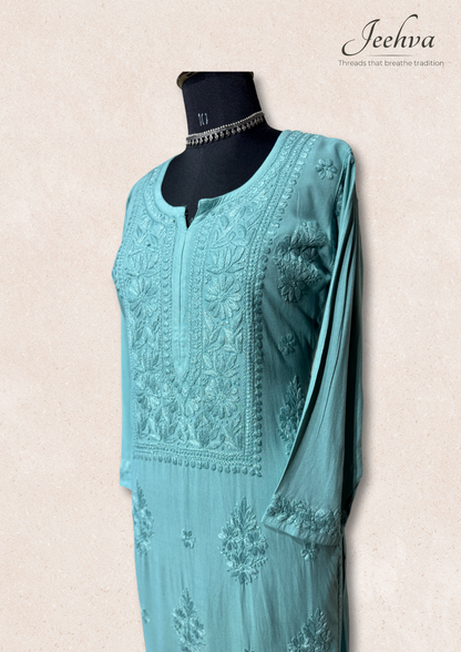 Rayon Long Kurti