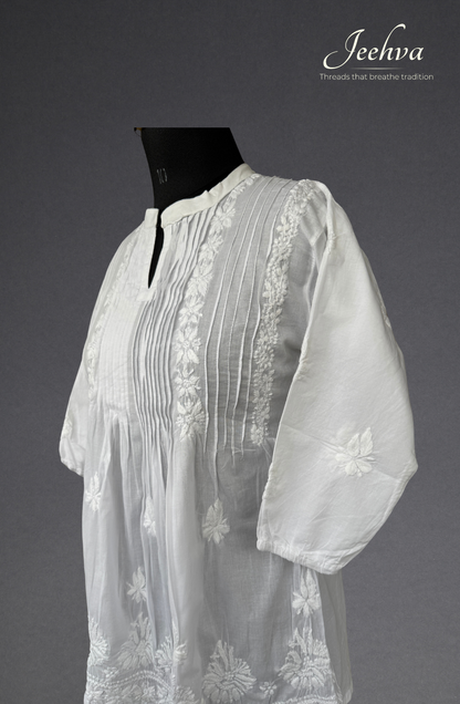 Cotton Frill Short Kurti