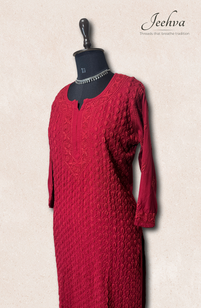 Cotton Rayon Long Kurti
