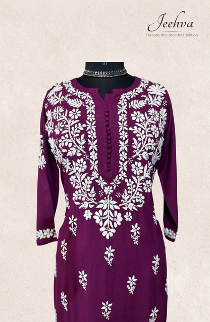 Rayon Long Kurti