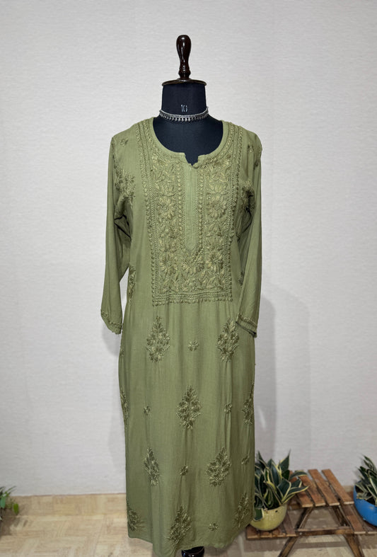 Rayon Long Kurti