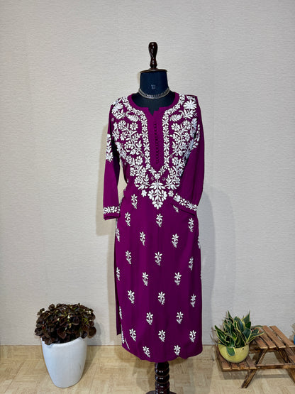 Rayon Long Kurti